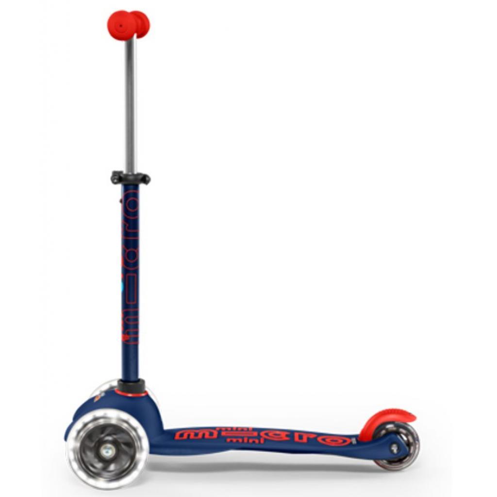 Самокат Micro Mini Deluxe Navy Blue LED (MMD118) - зображення 3