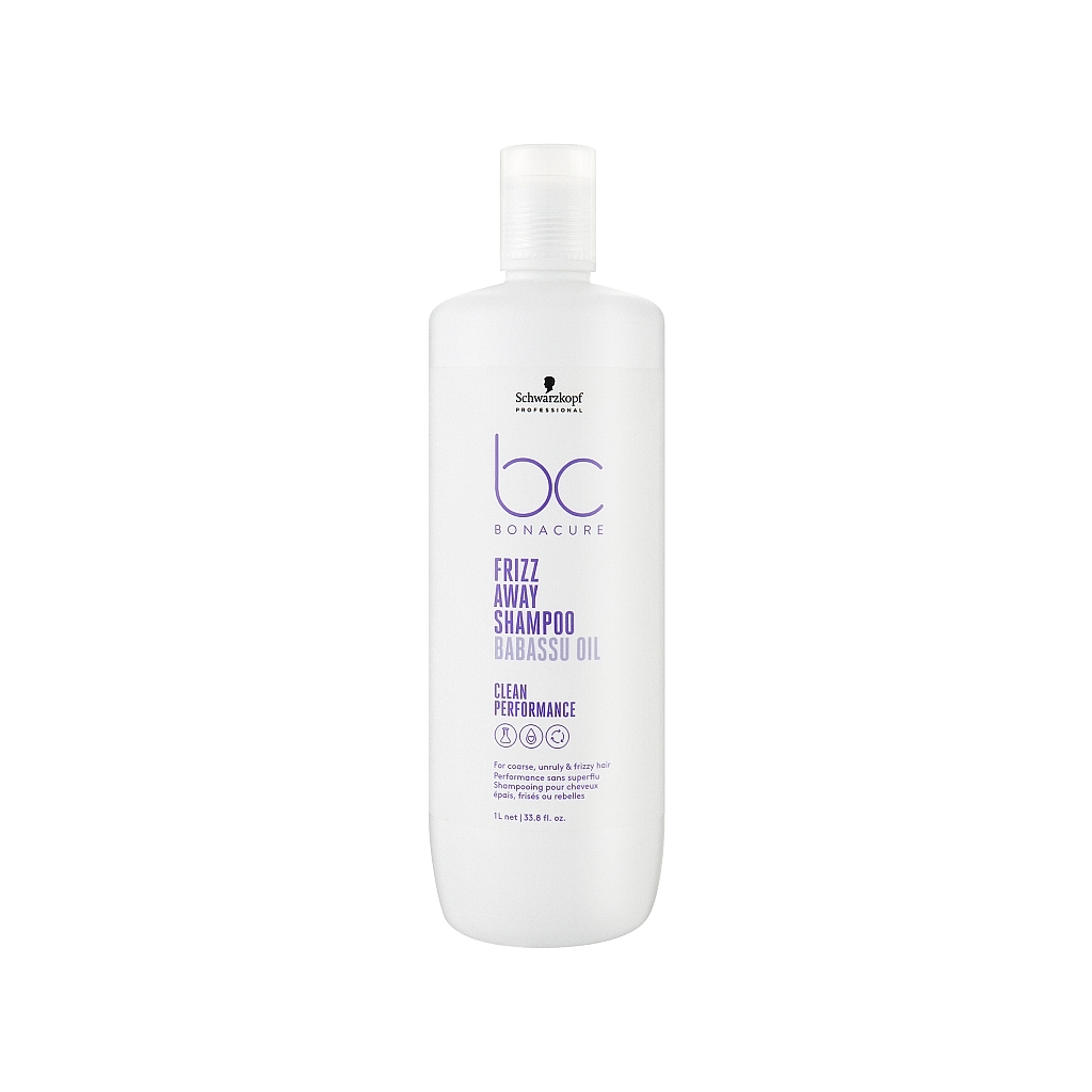 Шампунь Schwarzkopf Professional ВС Bonacure Frizz Away Shampoo 1 л (4045787725438) - зображення 1