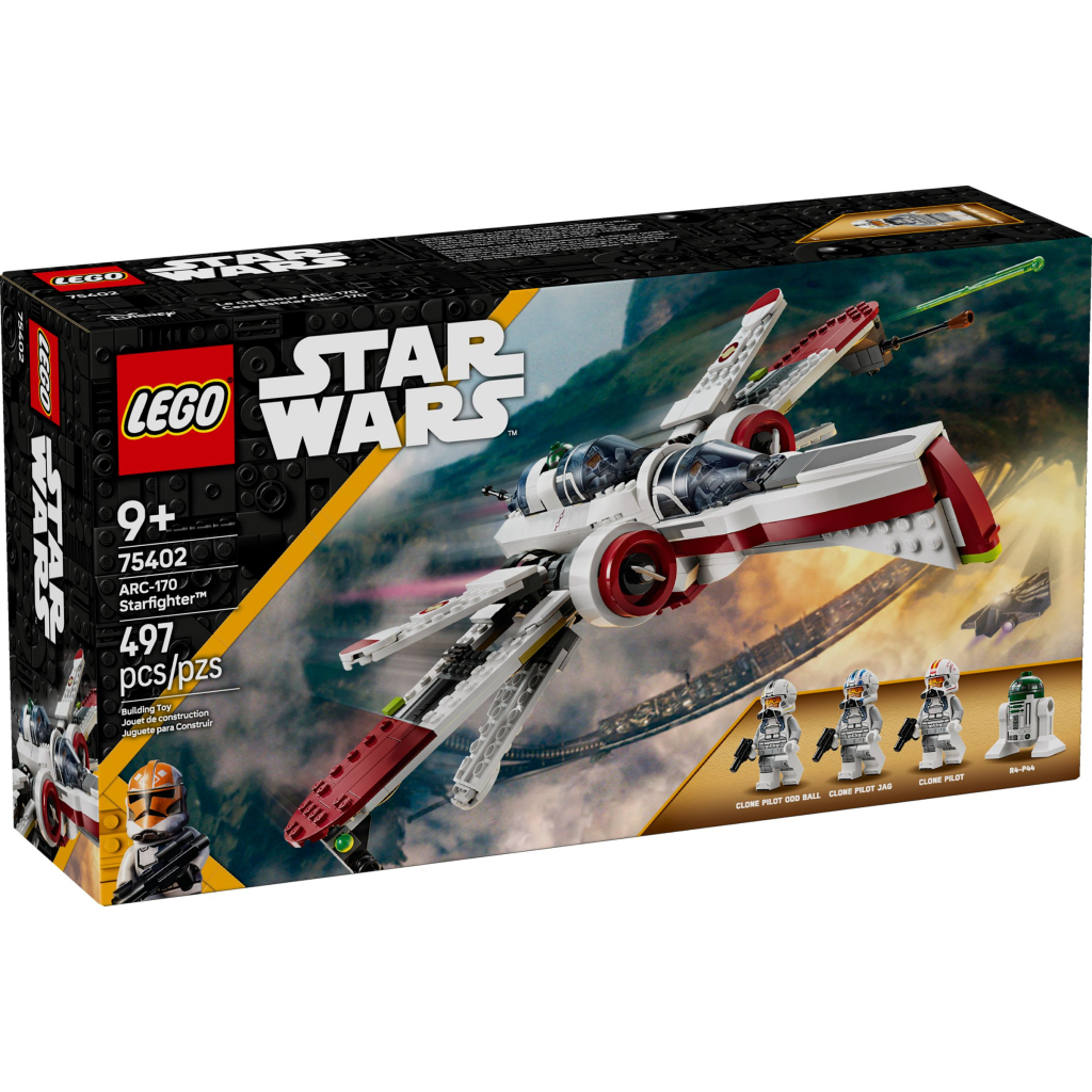 Конструктор LEGO Star Wars Зоряний винищувач ARC-170 (75402) - зображення 1