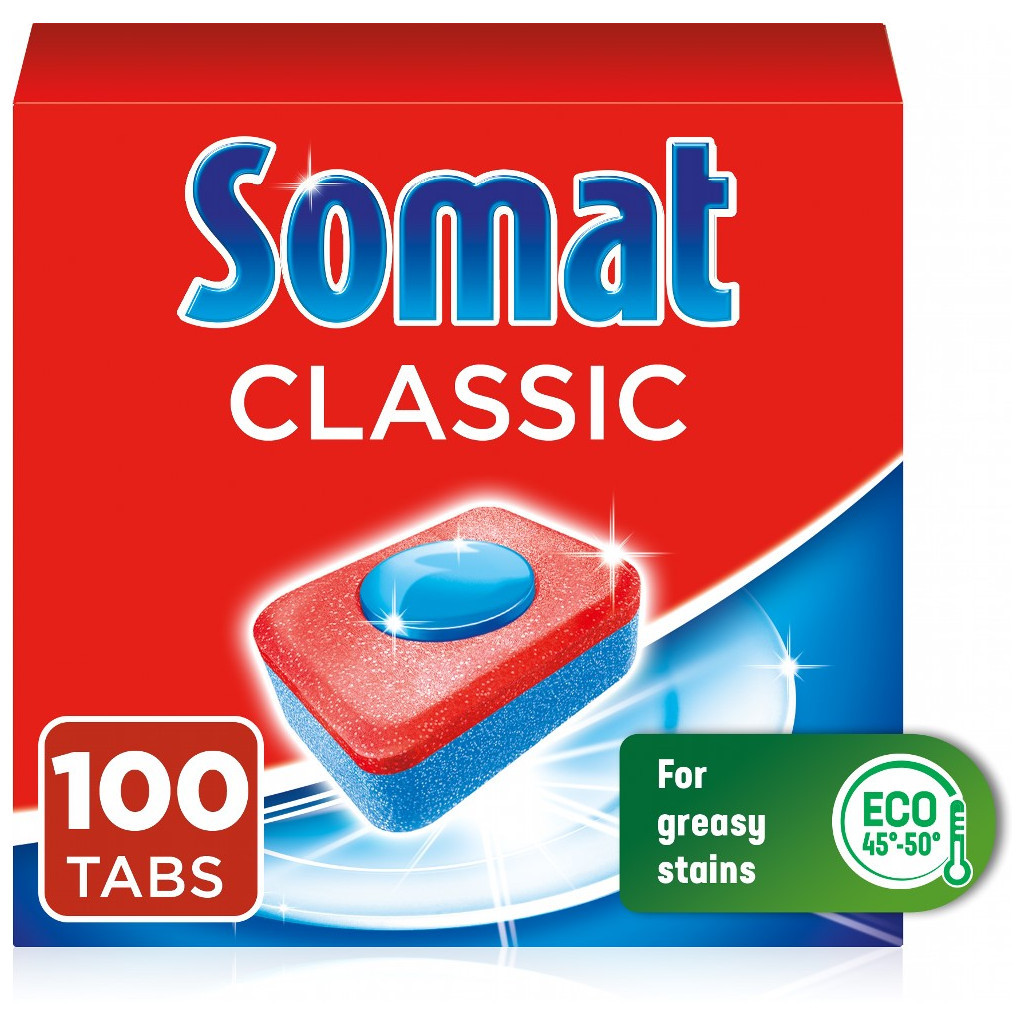 Таблетки для посудомийних машин Somat Classic 100 шт. (9000101577310) - зображення 2