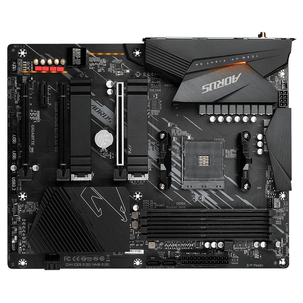 Материнська плата GIGABYTE B550 AORUS ELITE AX V2 - зображення 1