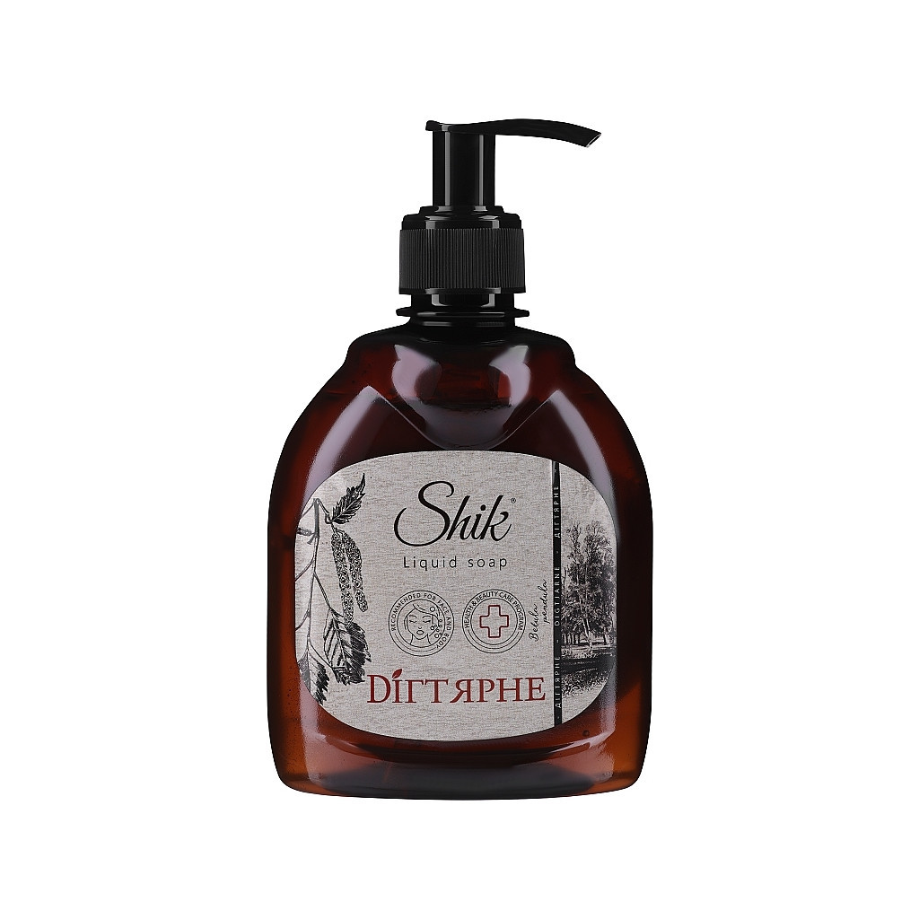 Рідке мило Shik Дігтярне 300 г (4820023367968) - зображення 1