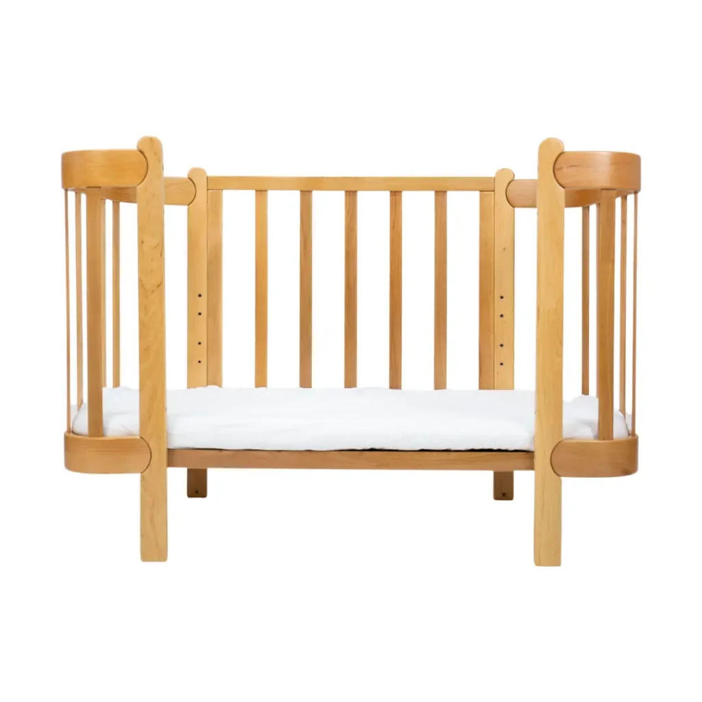 Ліжечко Ingvart трансформер Nika 60 з опускною боковинкою (60х94, 60х120) натуральне (3190031028) - зображення 3