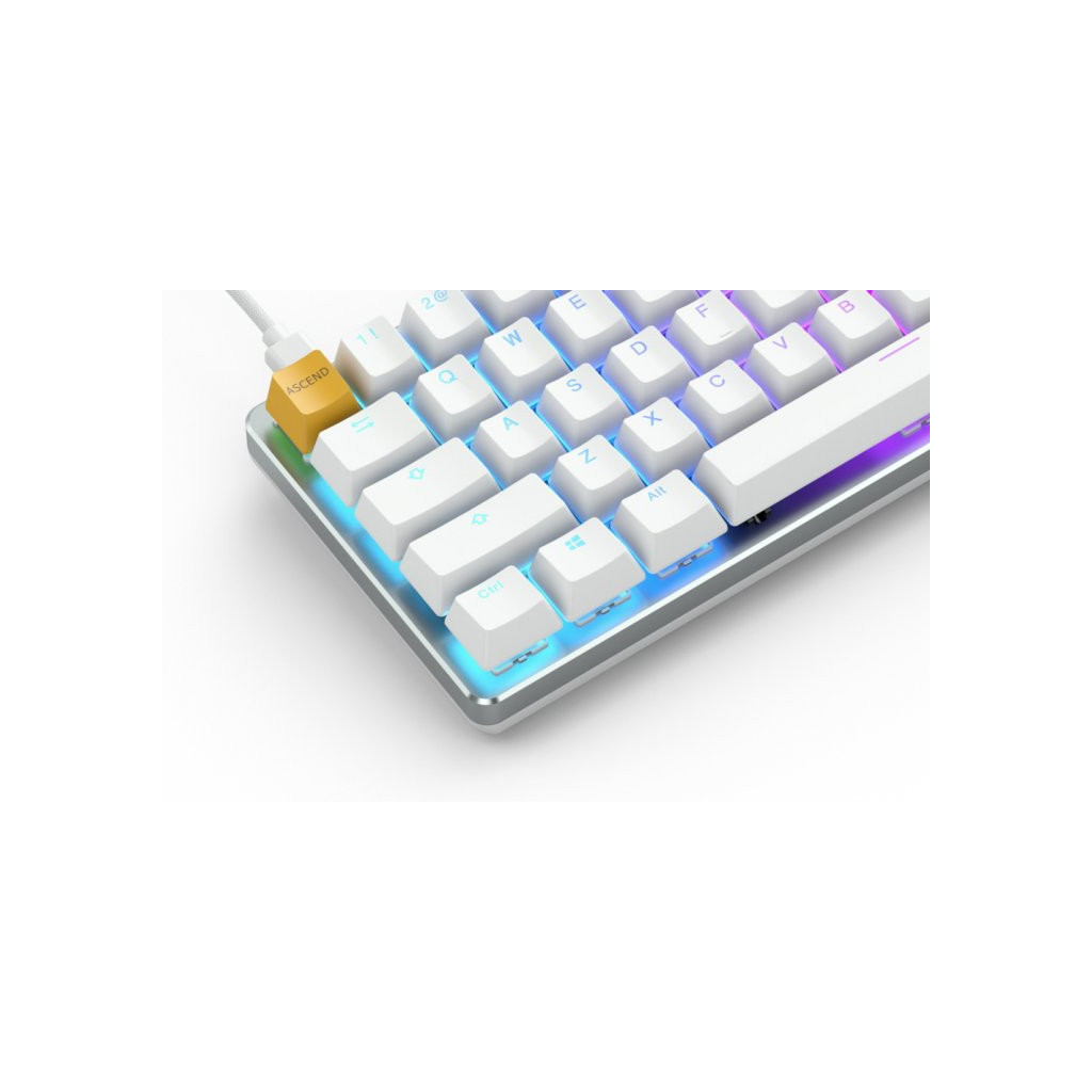 Клавіатура Glorious GMMK Compact White (GLO-GMMK-COM-BRN-W) - зображення 4