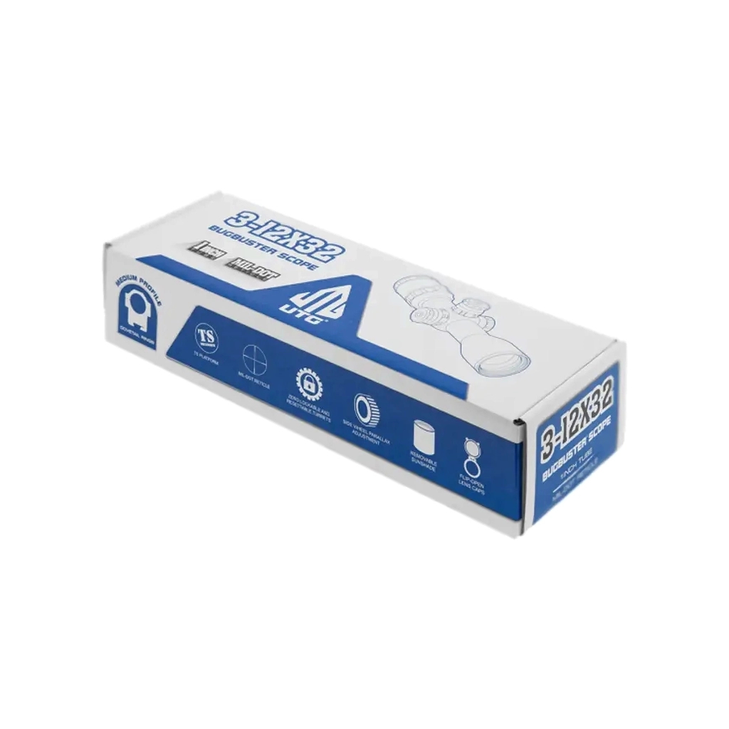 Оптичний приціл Leapers UTG Bug Buster 3-12x32 1" з сіткою Mil-Dot (SCP-M312AOD) - зображення 5