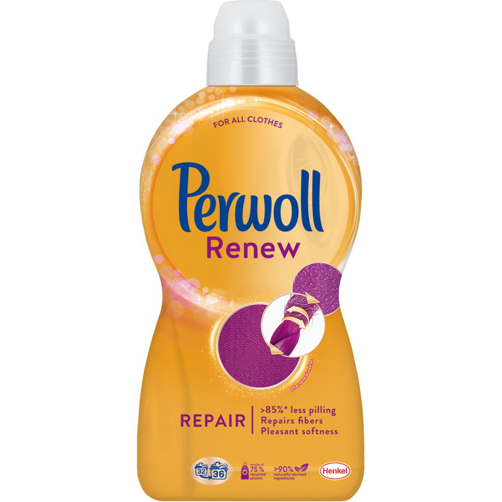 Гель для прання Perwoll Renew Repair для щоденного прання 1.98 л (9000101578355) - зображення 1