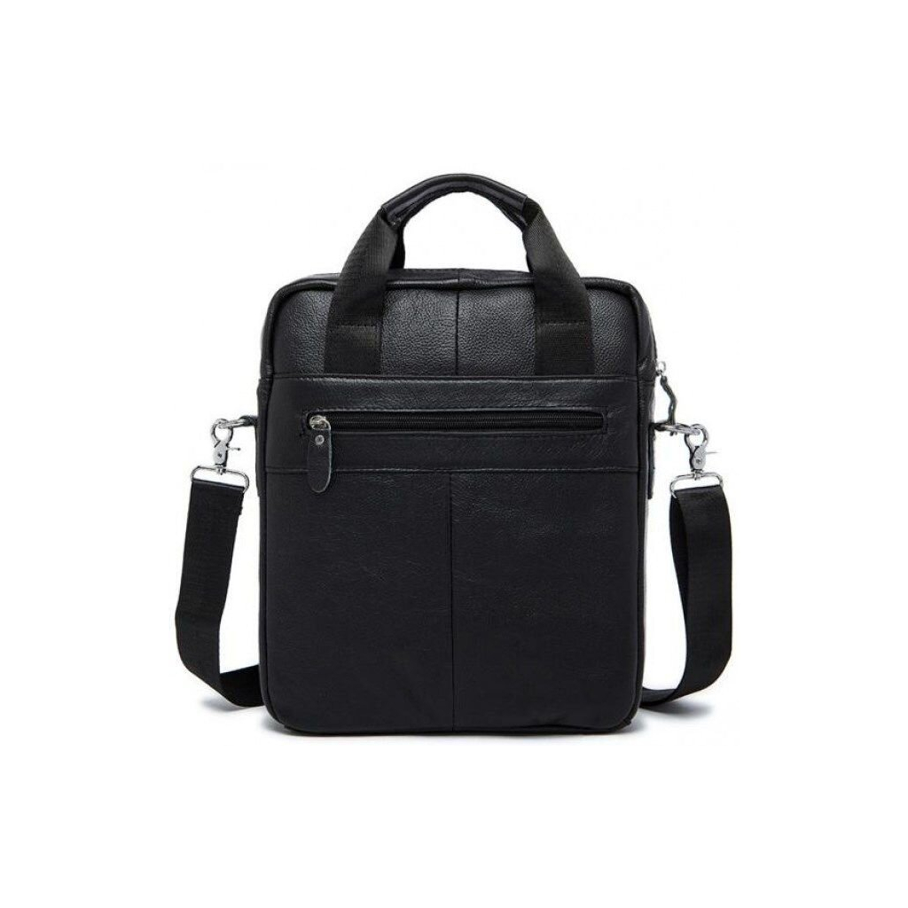 Сумка Vintage Шкіряна Чорна (14632) - зображення 11