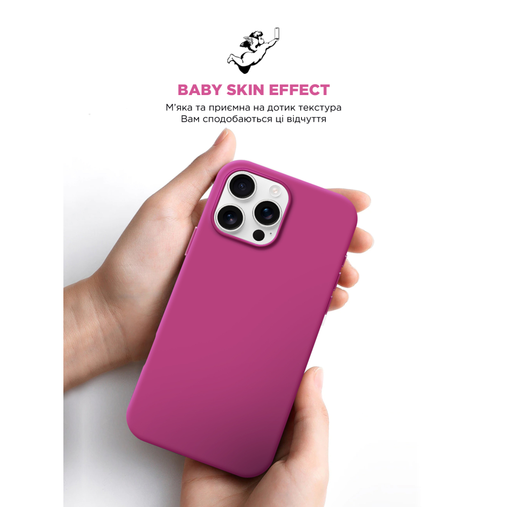 Чохол до мобільного телефона Armorstandart ICON2 MagSafe Apple iPhone 16 Pro Max Fuchsia (ARM81324) - зображення 8