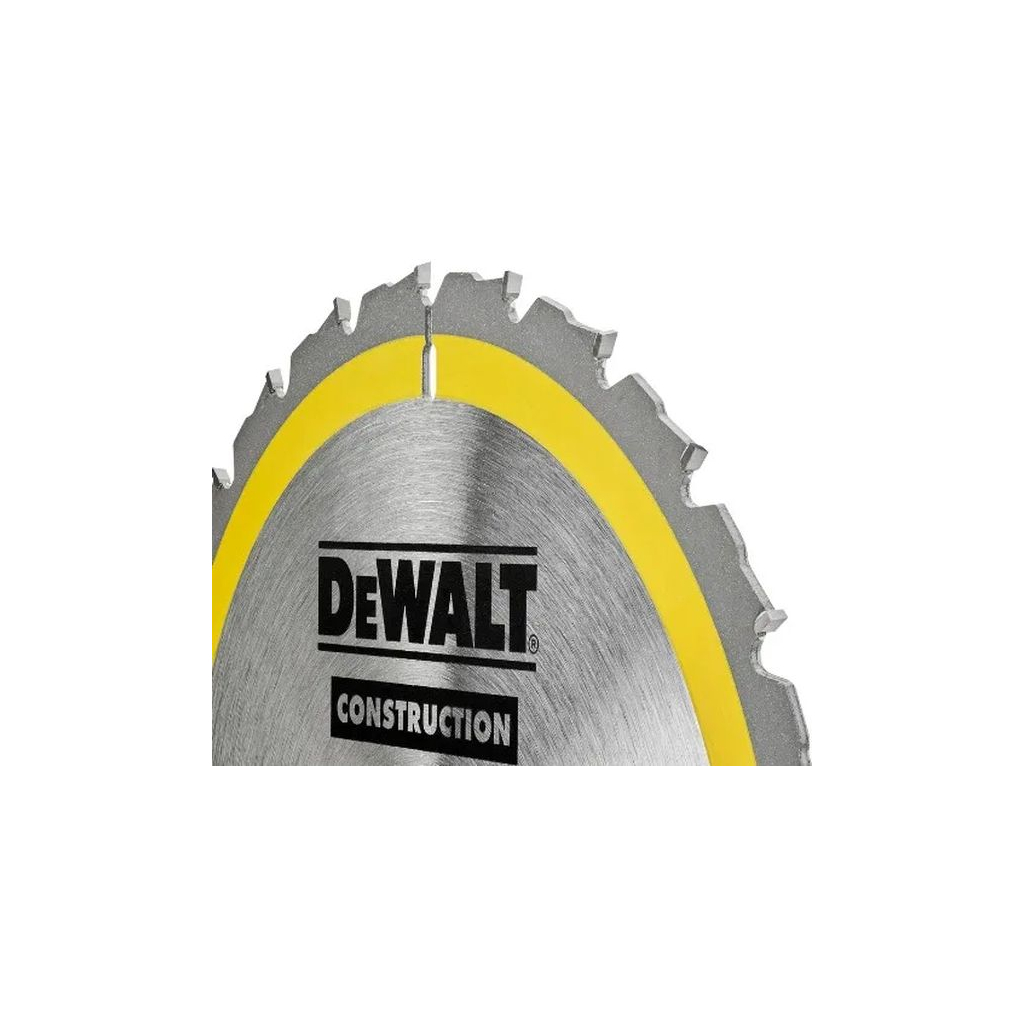 Диск пильний DeWALT CONSTRUCTION 216 х 30 мм, 24z (ATB) - 5 градусів (DT1952) - зображення 3