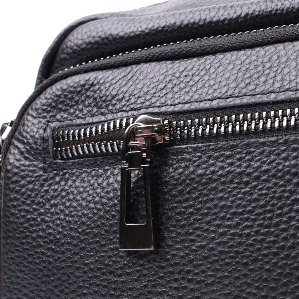 Сумка Vintage З натуральної шкіри Чорна (22640) - зображення 8