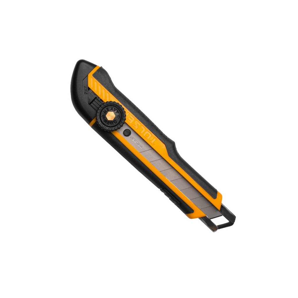 Ніж монтажний Tolsen 18 мм сегментний з фіксатором (30092) - зображення 1