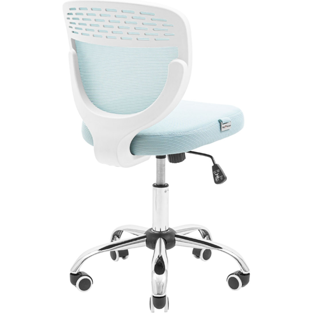 Офісне крісло Richman Лео Хром M-1 (Tilt) Блакитние (ADD0003112) - зображення 4
