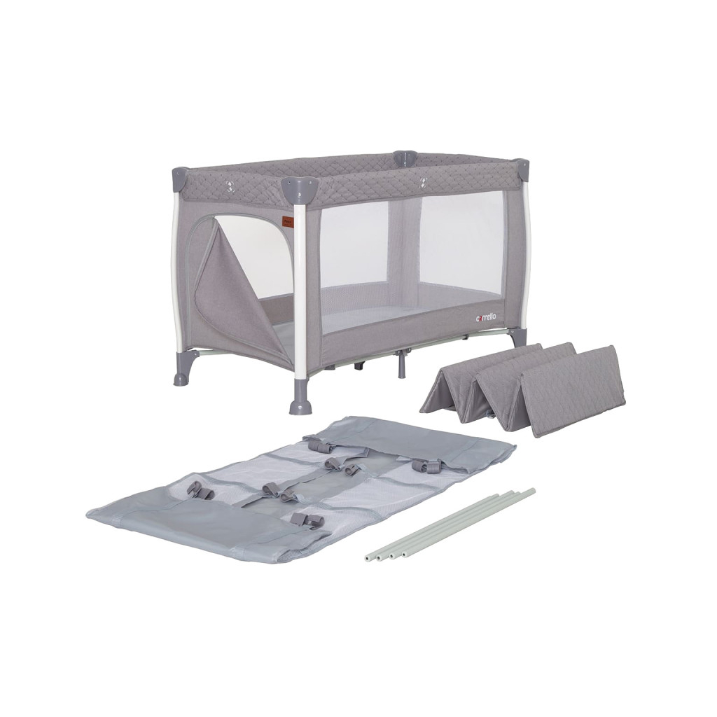 Дитячий манеж Carrello Polo+ CRL-11606 silver grey (CRL-11606 silver grey) - зображення 2