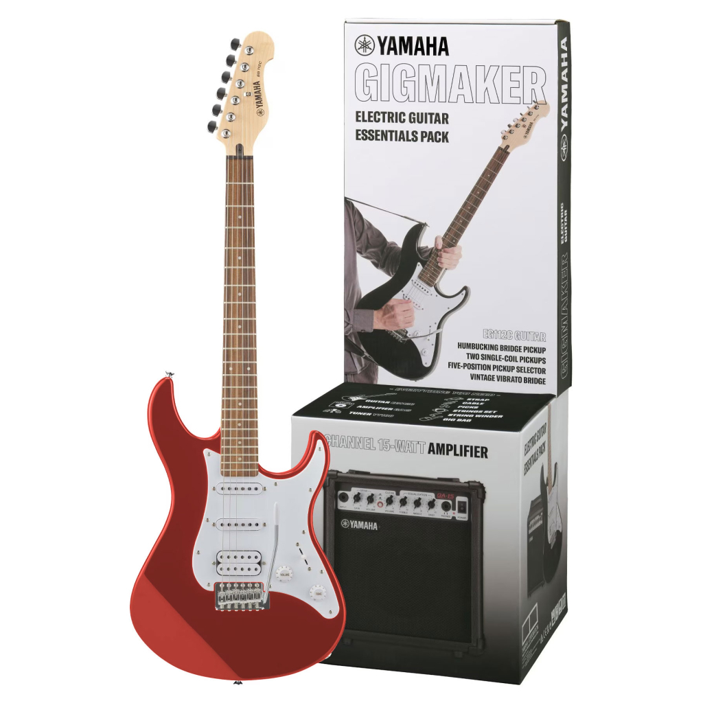 Електрогітара Yamaha Gigmaker EG112 GPII Metallic Red Набір для початківців (EG112GPII MTR) - зображення 1