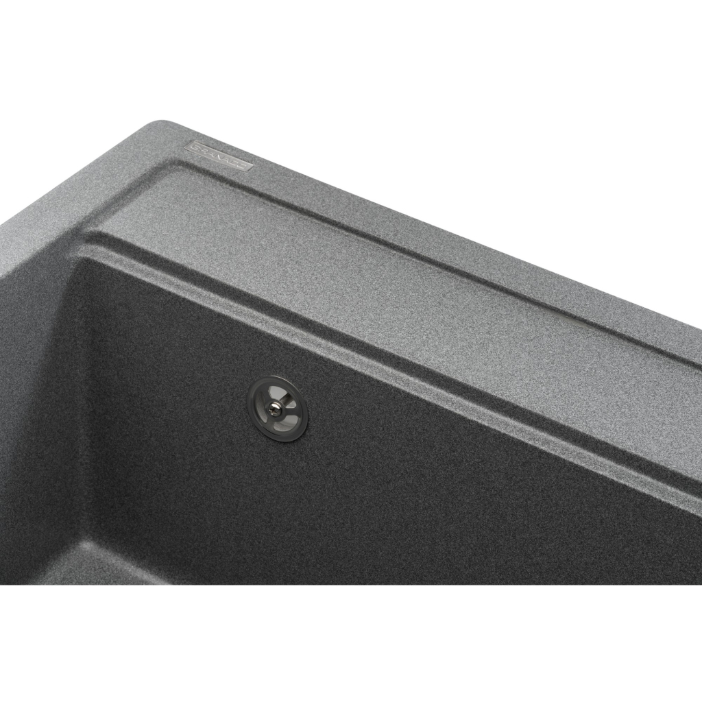 Мийка кухонна GRANADO ARTES grafito з сифоном (gr3609) - зображення 4
