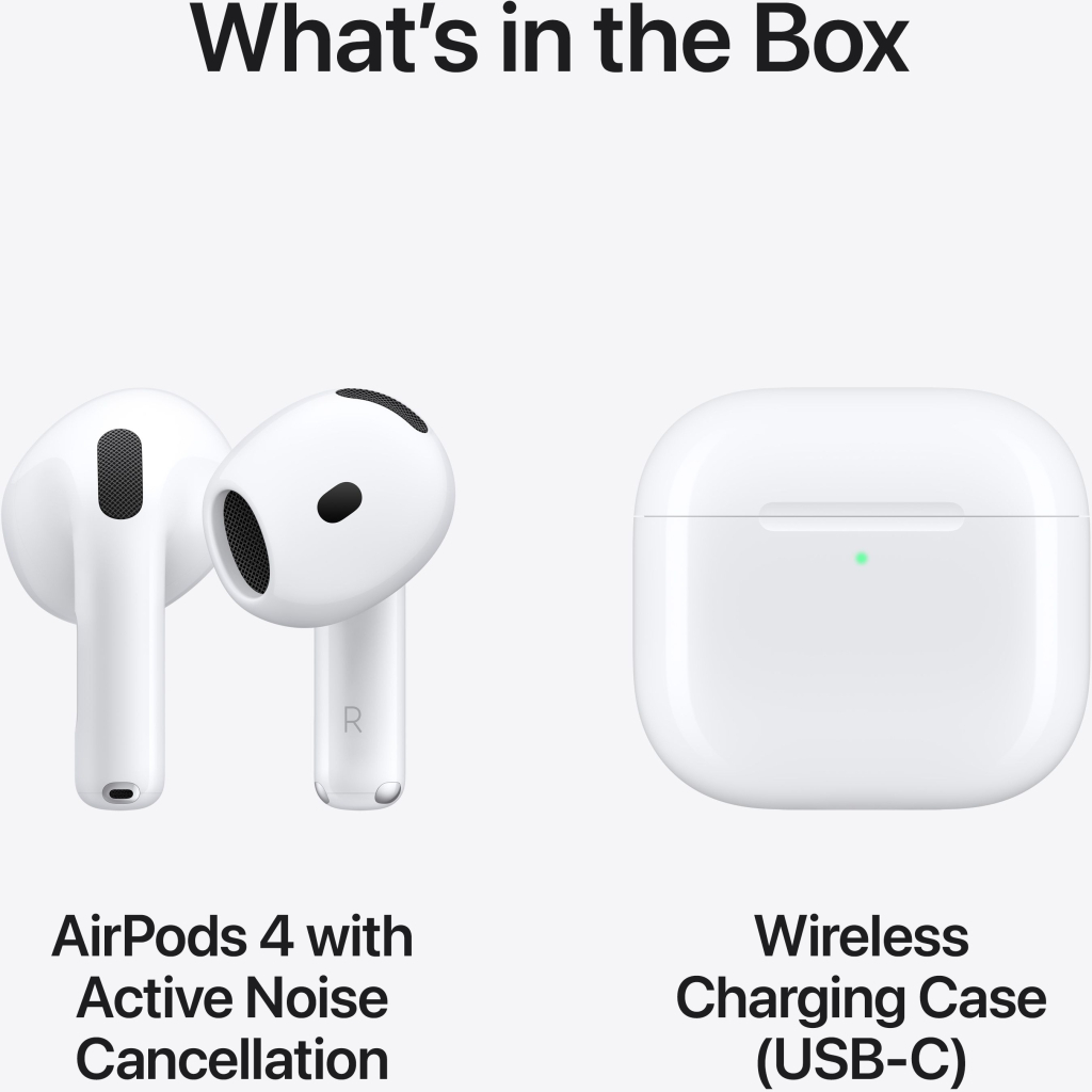 Навушники Apple AirPods 4 with Active Noise Cancellation (MXP93ZE/A) - зображення 9