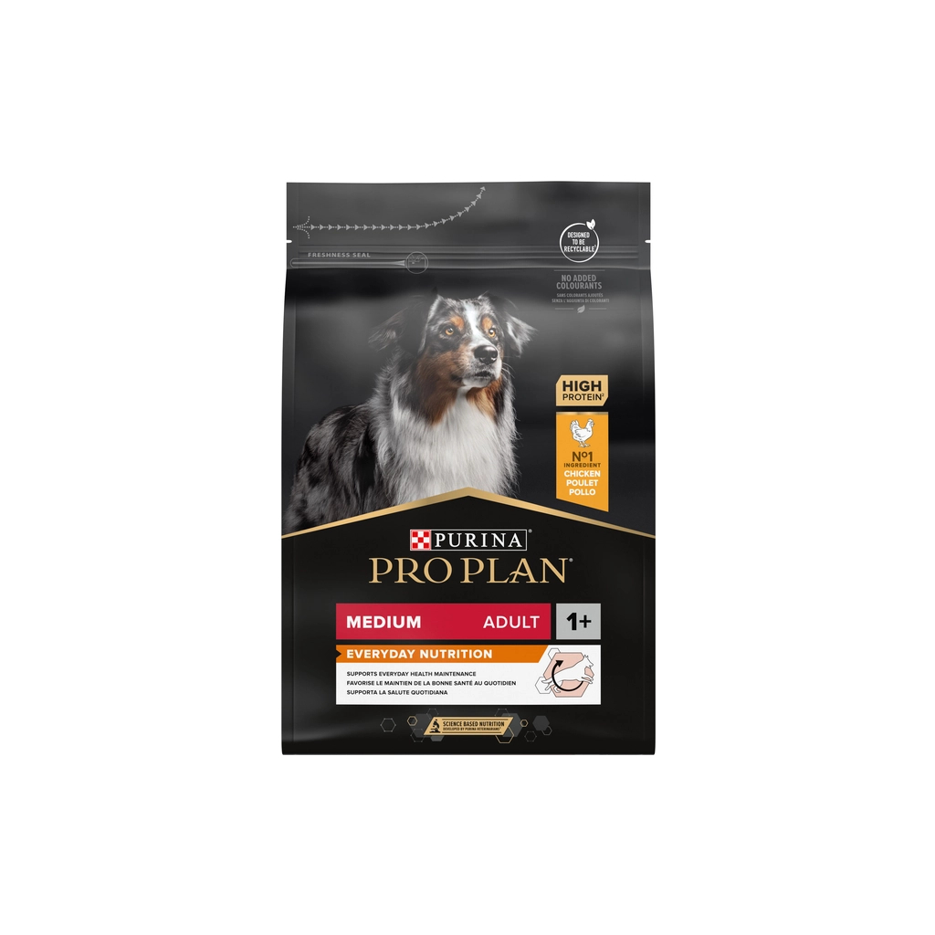Сухий корм для собак Purina Pro Plan Dog Medium Adult з куркою 3 кг (7613035114807) - зображення 1