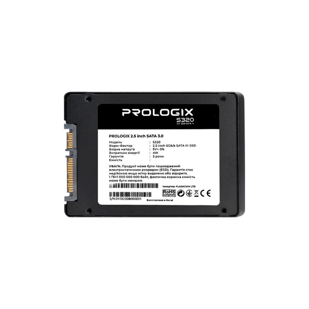 Накопичувач SSD 2.5" 960GB Prologix (PRO960GS320) - зображення 3