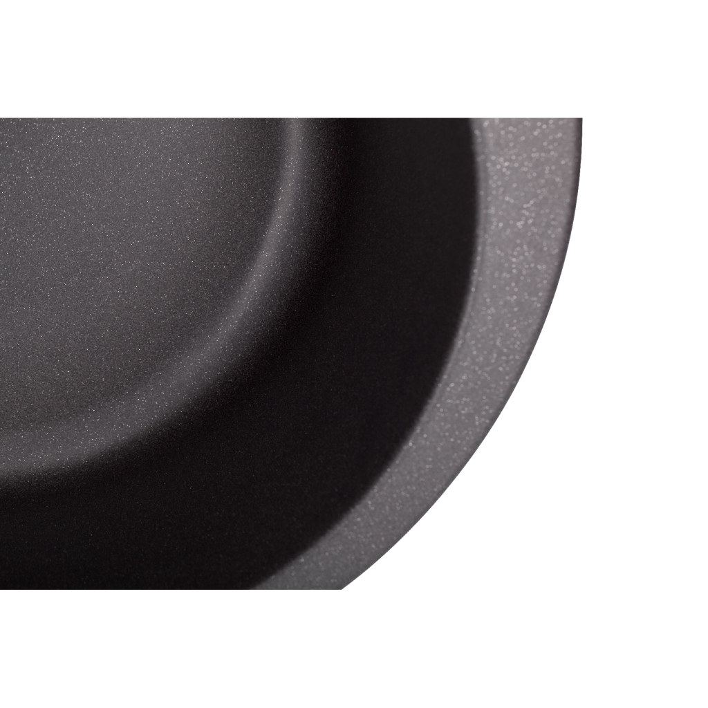 Мийка кухонна GRANADO VITORIA black shine (gr0101) - зображення 4