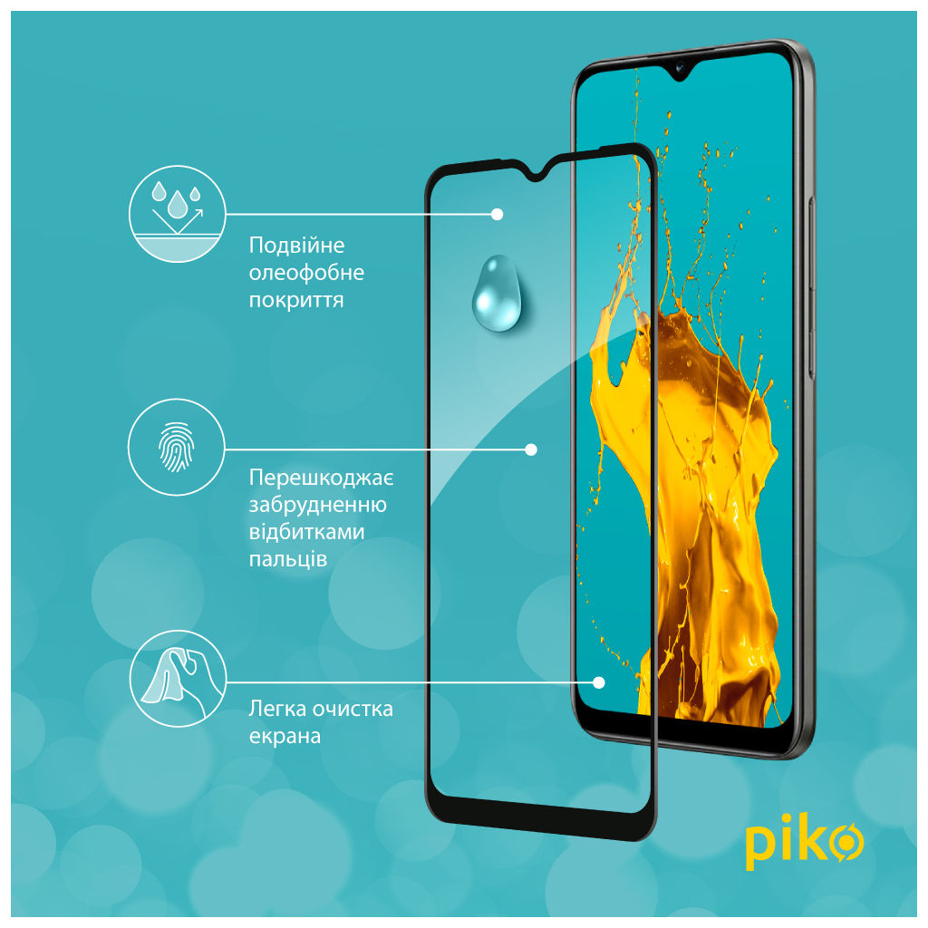Скло захисне Piko Full Glue RealMe C25Y (1283126519284) - зображення 4