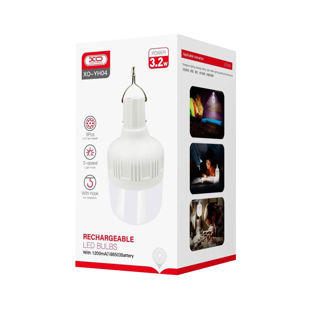 Ліхтар XO YH04 1200mAh(18650) (1283126558535) - зображення 2