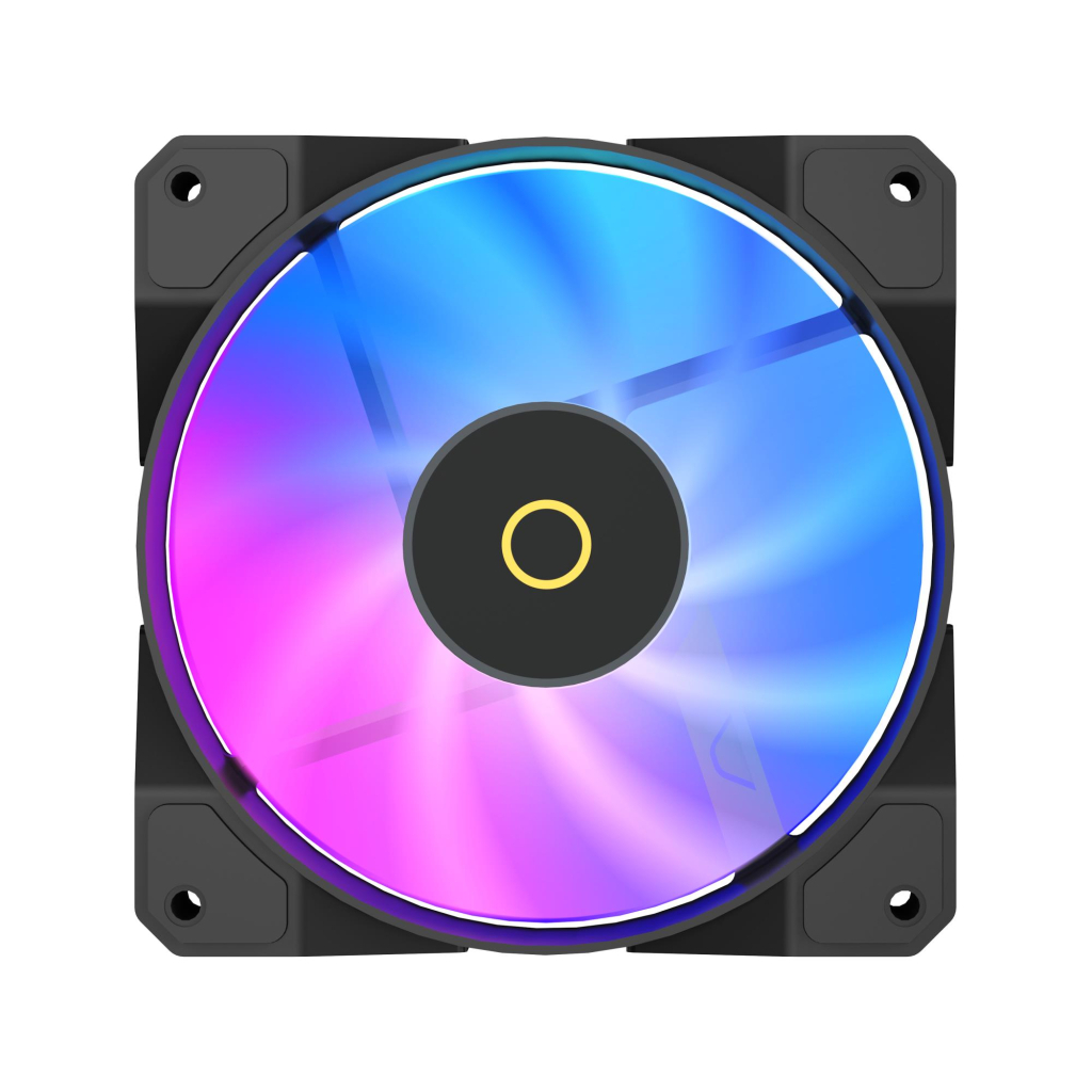 Кулер до корпусу OCYPUS BETA F12 BK ARGB (BETA-F12-BK1AM00X-GL) - зображення 3