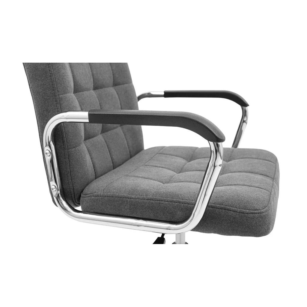 Офісне крісло Richman Брукс Хром Піастра Темно-сіре (ADD0002751) - зображення 5