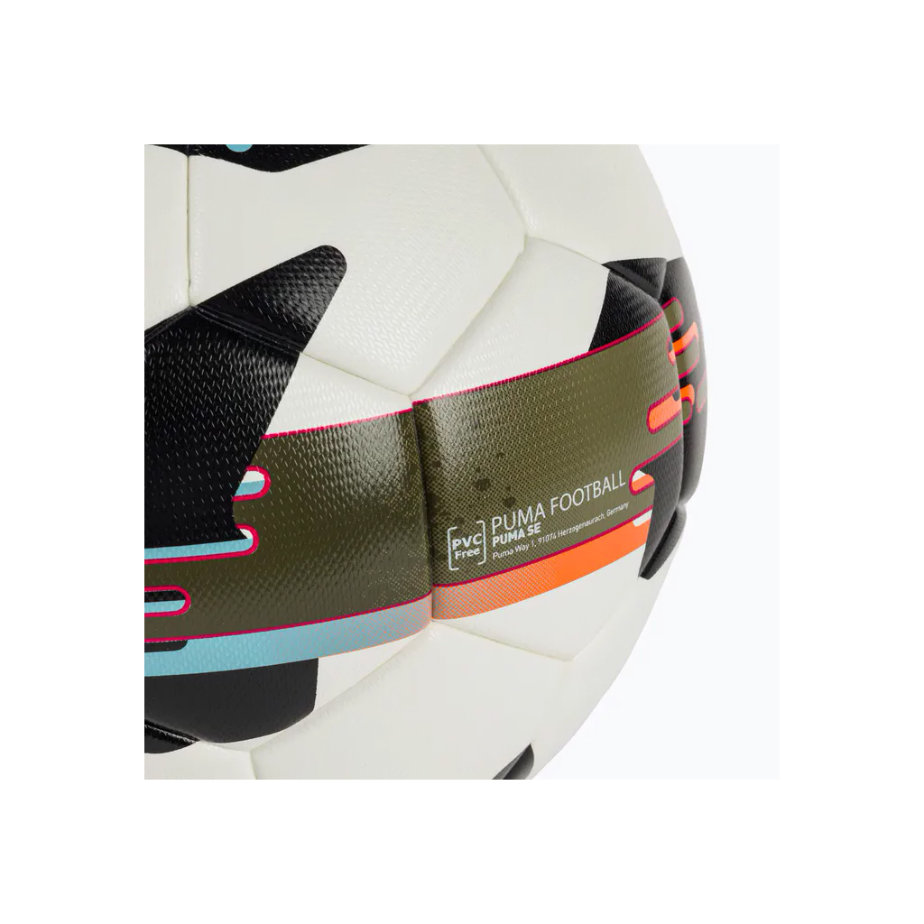 М'яч футбольний Puma Orbita 3 TB (FIFA Quality) 084324-01 білий, чорний, болотний 5 (4067981497317) - зображення 3