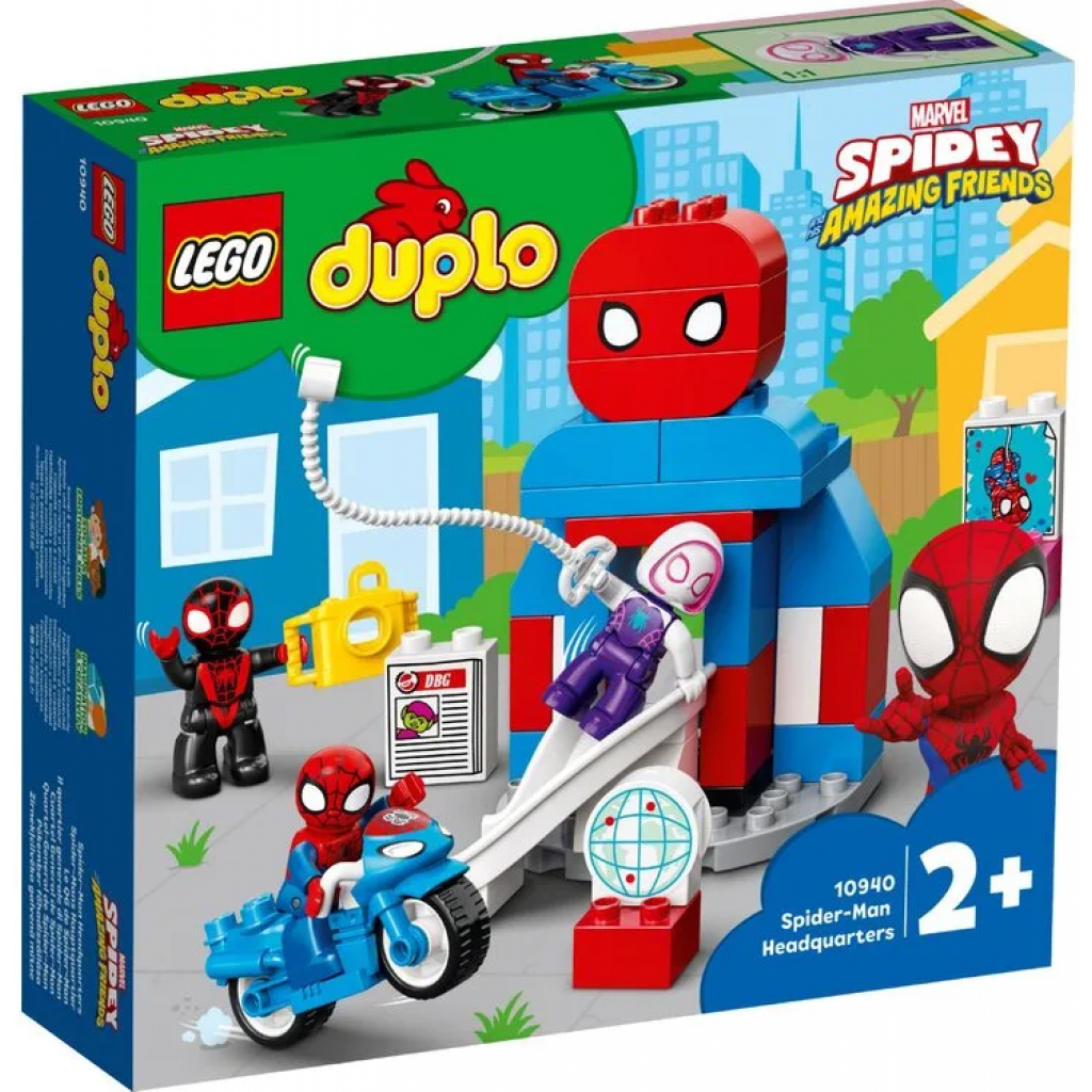Конструктор LEGO Duplo Super Heroes Штаб-квартира Людини-павука (10940) - зображення 1