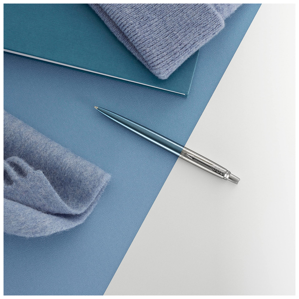 Ручка кулькова Parker JOTTER 17 Waterloo Blue CT BP блістер (16 836) - зображення 4