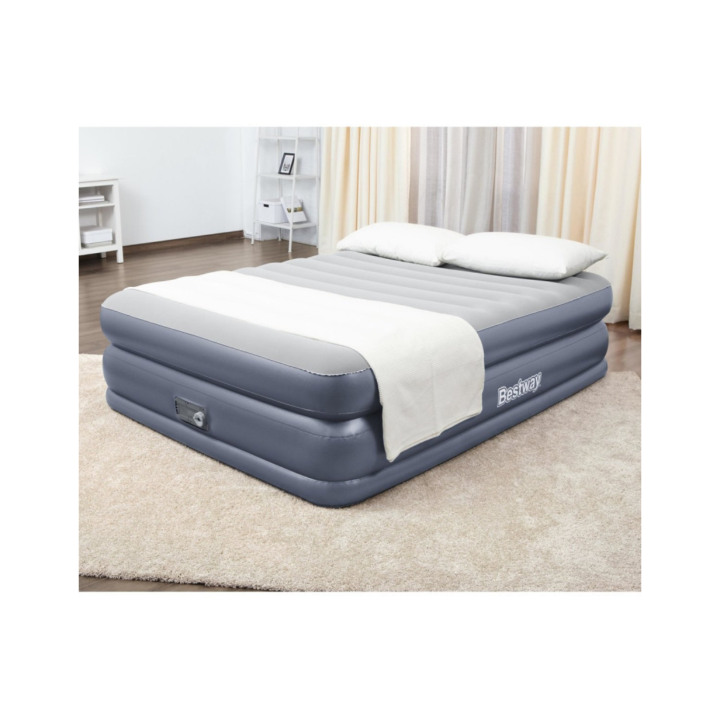 Матрац надувний BestWay Велюр Quadcomfort I-Beam (BW 67925) - зображення 3