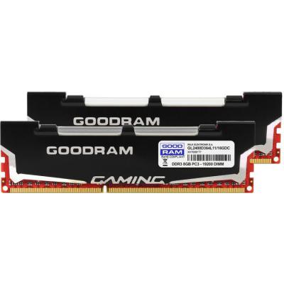 Модуль пам'яті для комп'ютера DDR3 16GB (2x8GB) 2400 MHz Led Gaming Goodram (GL2400D364L11/16GDC) - зображення 3