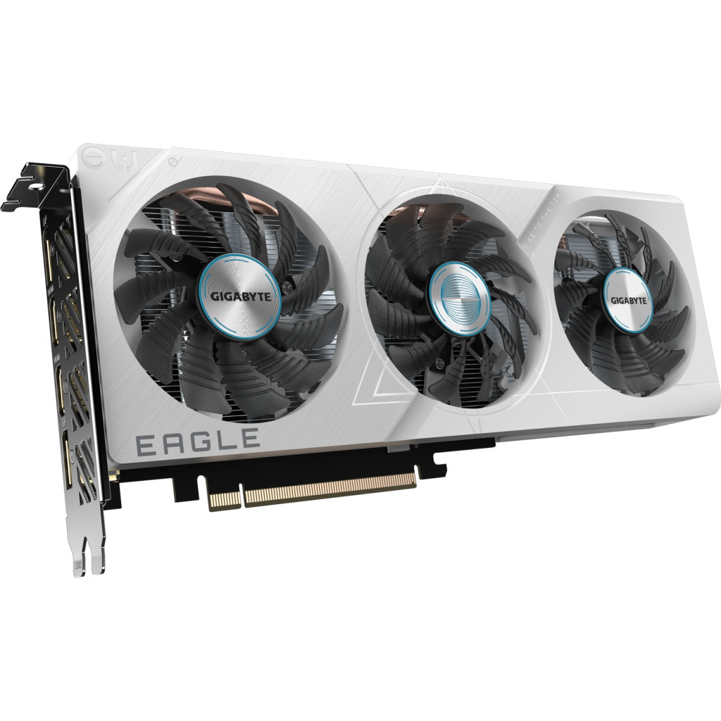Відеокарта GIGABYTE GeForce RTX4060 8Gb EAGLE OC ICE (GV-N4060EAGLEOC ICE-8GD) - зображення 3