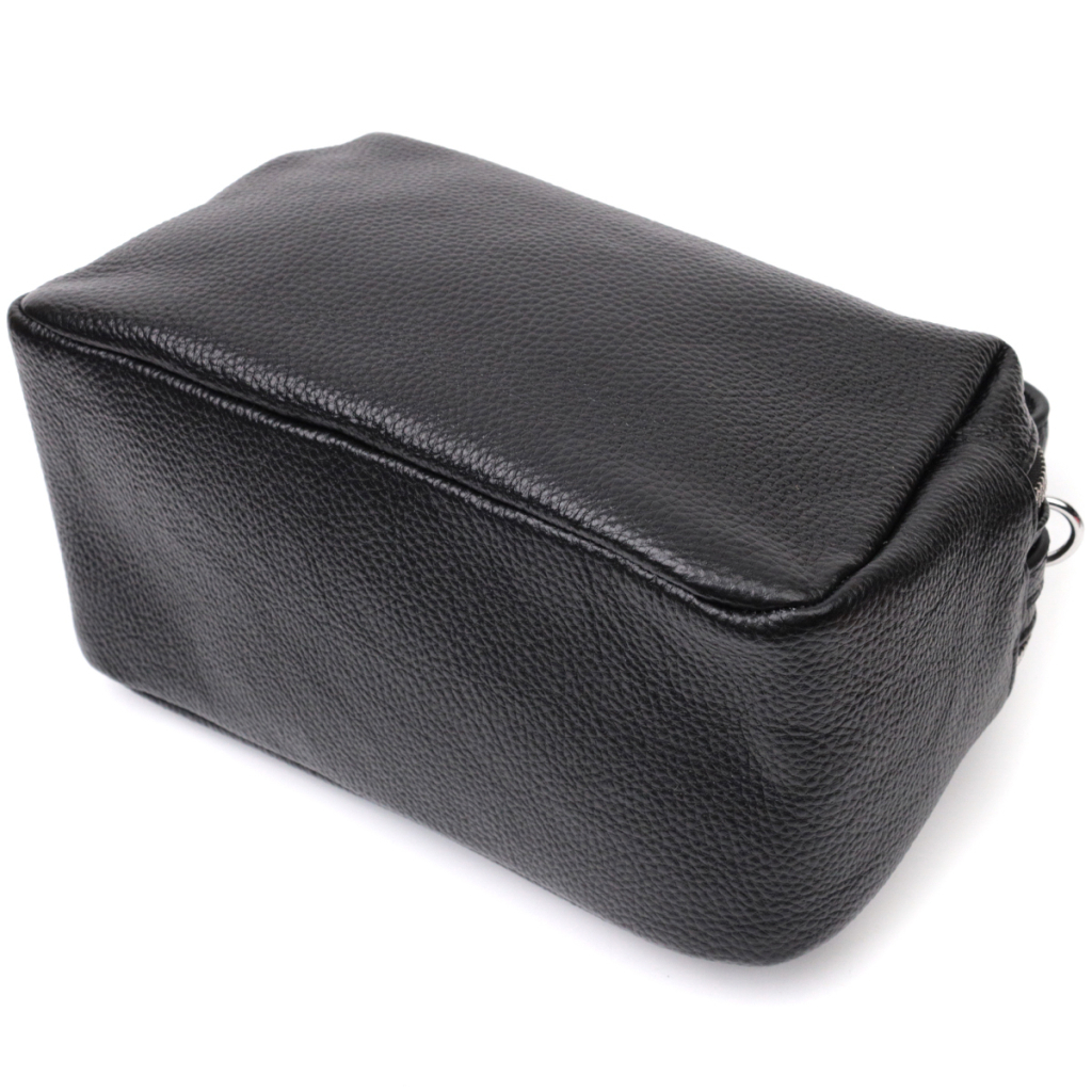 Сумка Vintage З натуральної шкіри Чорна (22343) - зображення 5