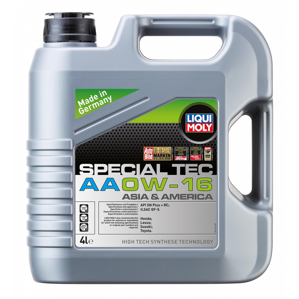 Моторна олива Liqui Moly SPECIAL TEC AA 0W-16 4л (LQ 21327) - зображення 1
