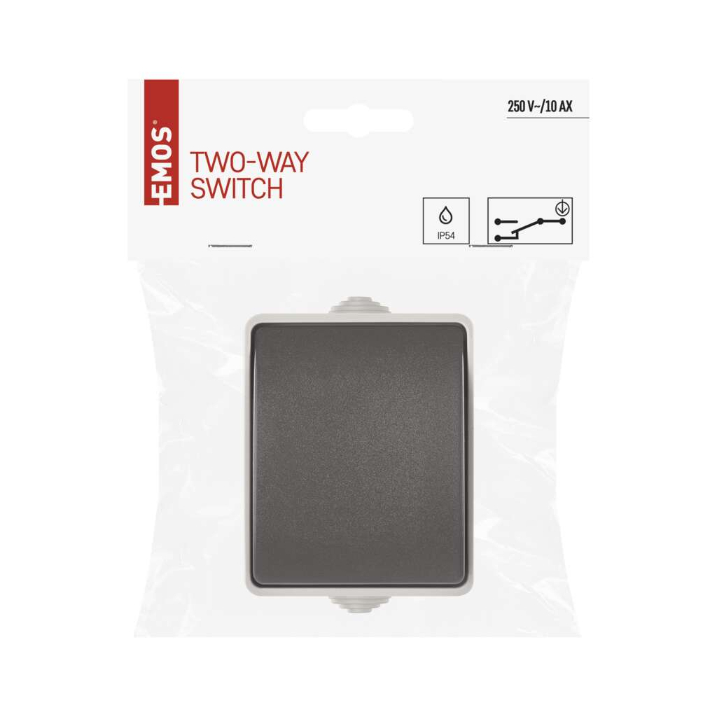 Вимикач EMOS C.5 IP54 одинарний (A1398) - изображение 5