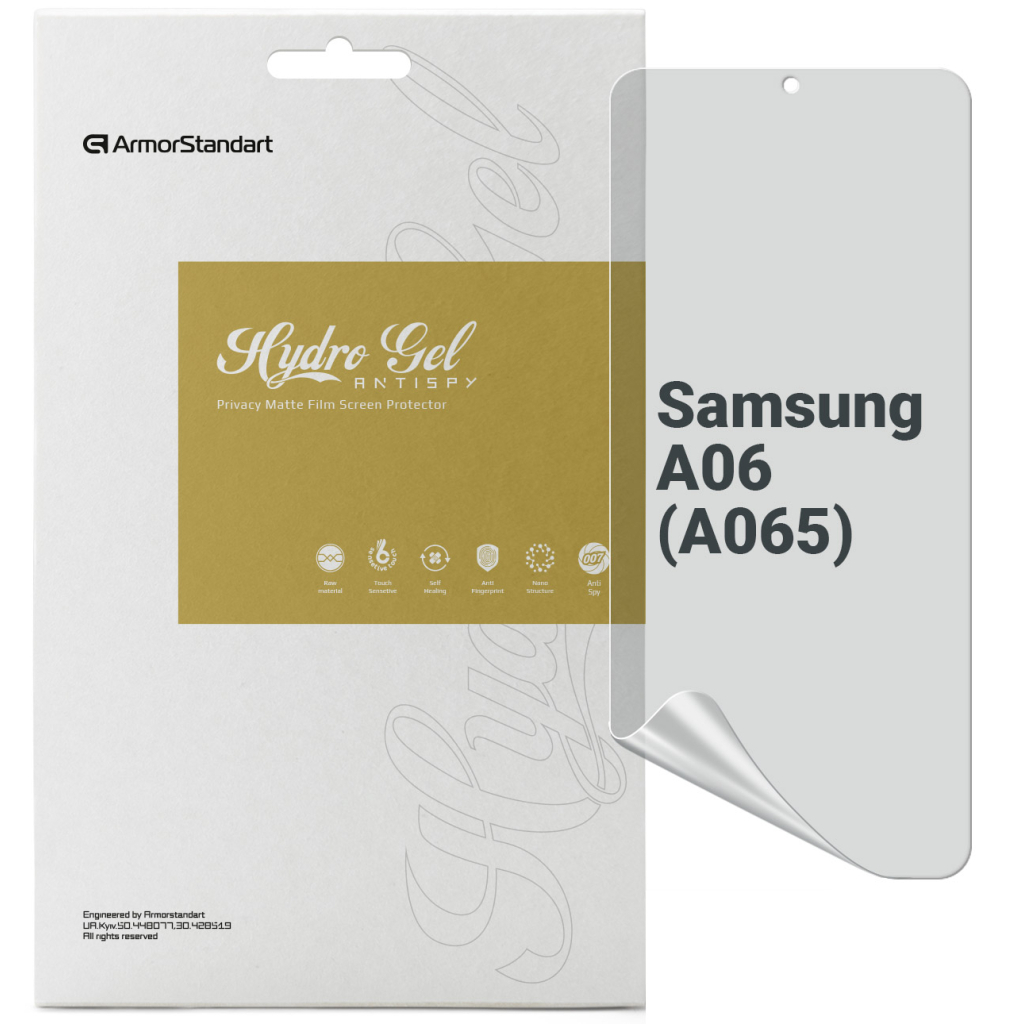 Плівка захисна Armorstandart Anti-spy Samsung A06 (A065) (ARM80179) - зображення 1