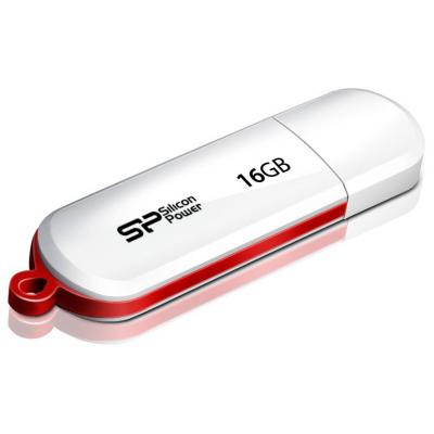 USB флеш накопичувач Silicon Power 16GB LuxMini 320 White USB 2.0 (SP016GBUF2320N1W) - зображення 2
