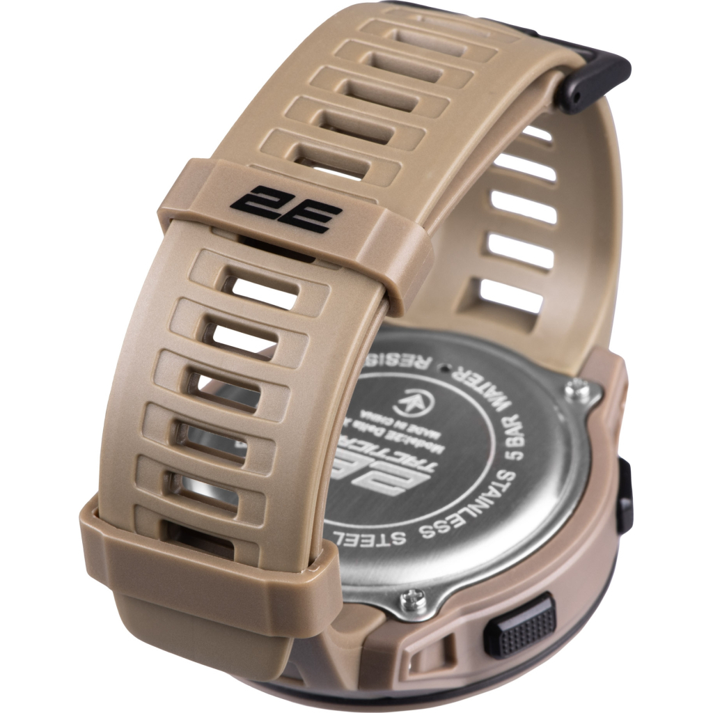 Смарт-годинник 2E Delta X Brown з компасом та крокоміром (2E-TCW10BWN) - зображення 3