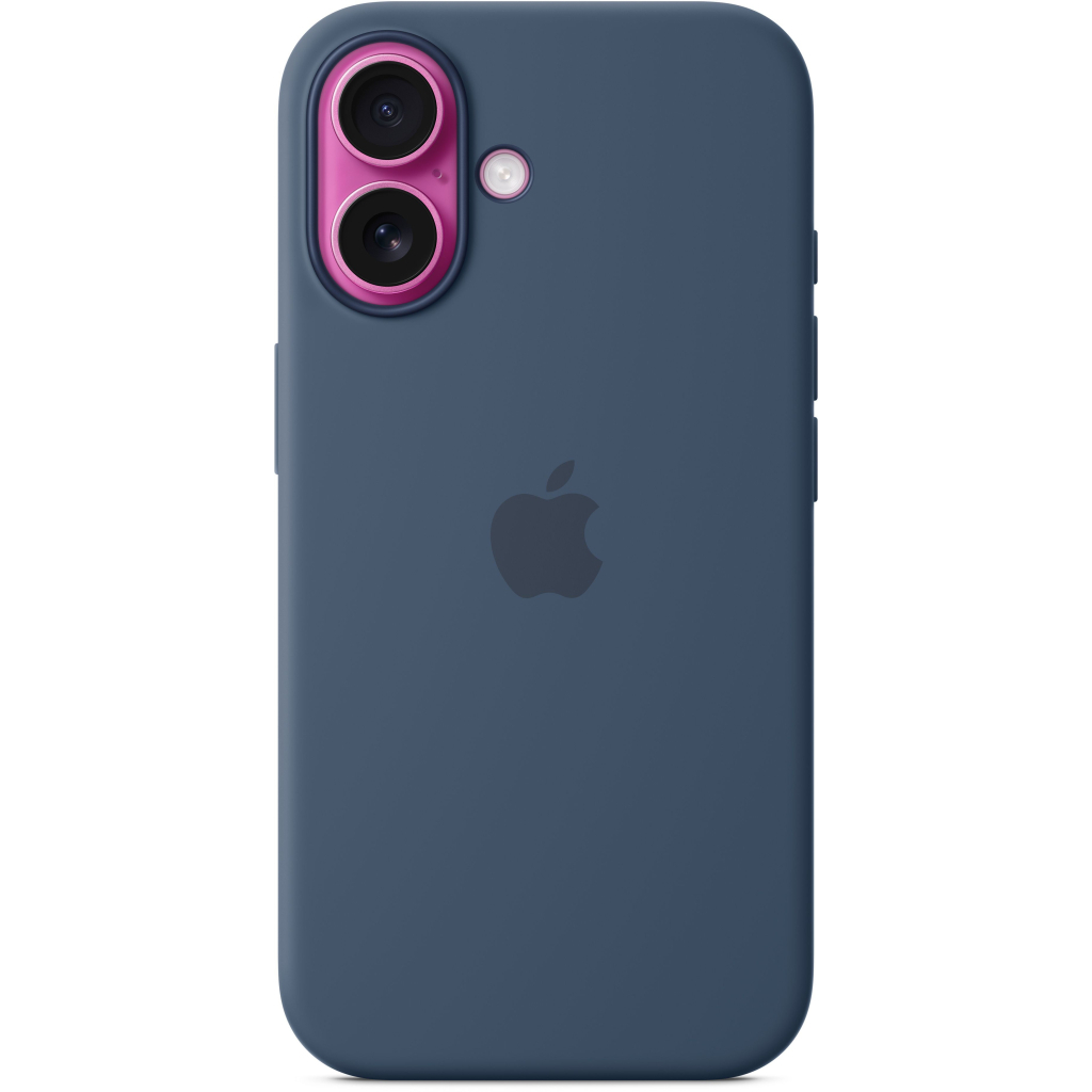 Чохол до мобільного телефона Apple iPhone16 Silicone Case with MagSafe - Denim (MYY23ZM/A) - зображення 4
