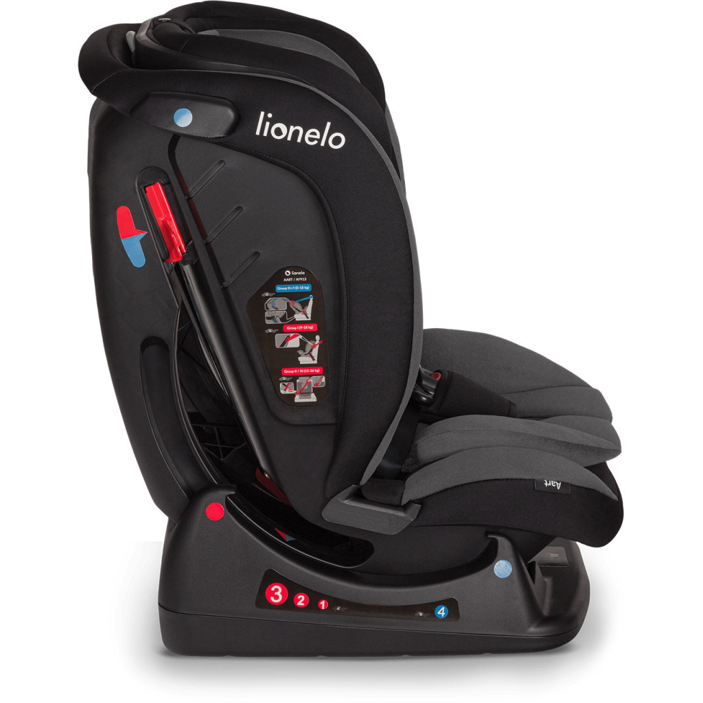 Автокрісло Lionelo AART 0-36 кг Grey Stone (LO-AART GREY STONE) - зображення 6