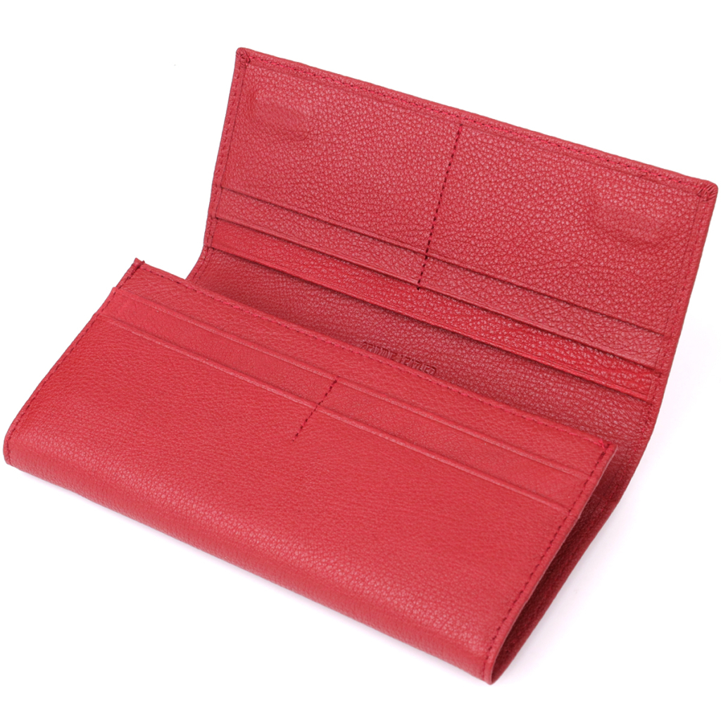 Гаманець ST Leather З натуральної шкіри Червоний (23096) - зображення 5