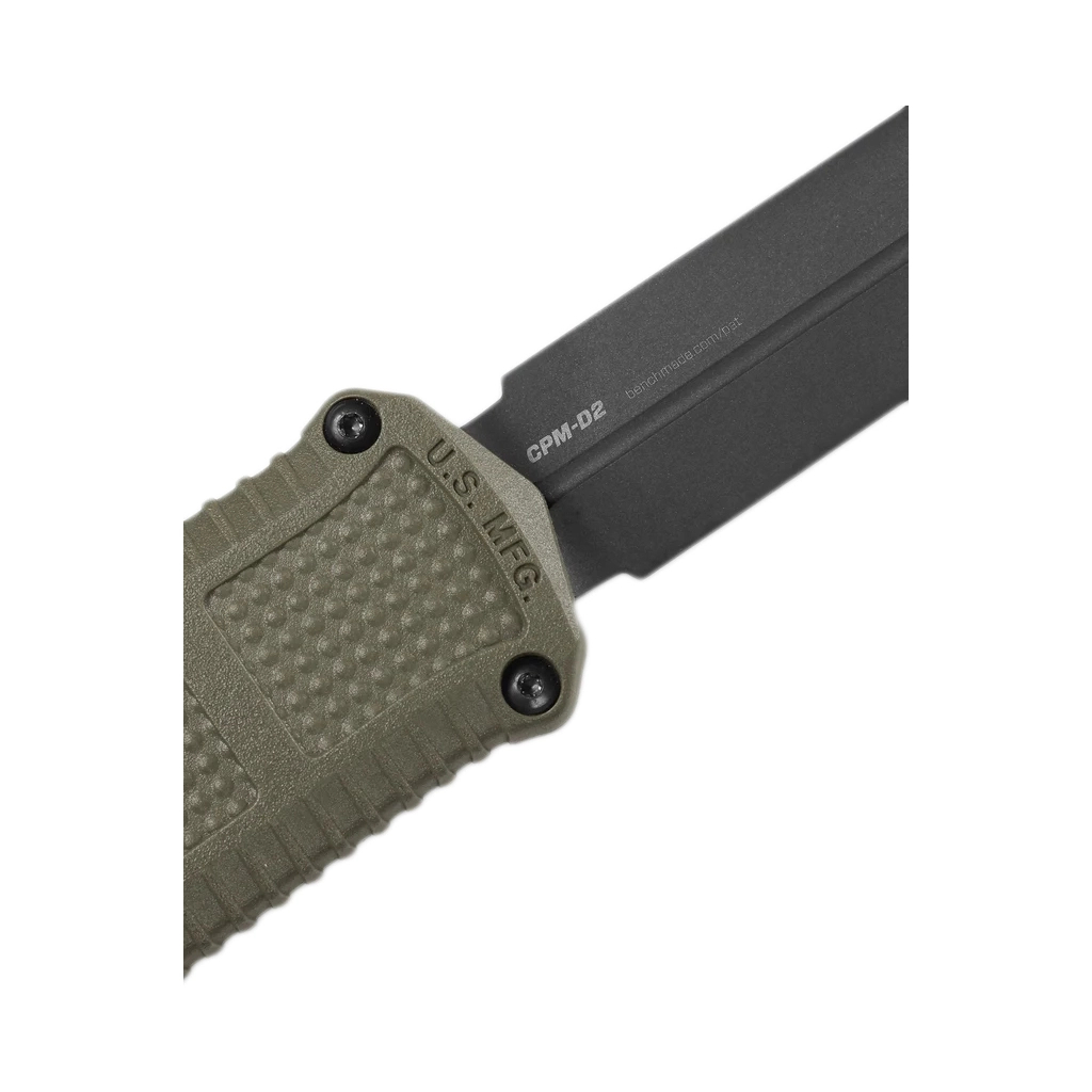 Ніж Benchmade Claymore OTF Auto Green (3370GY-1) - зображення 3