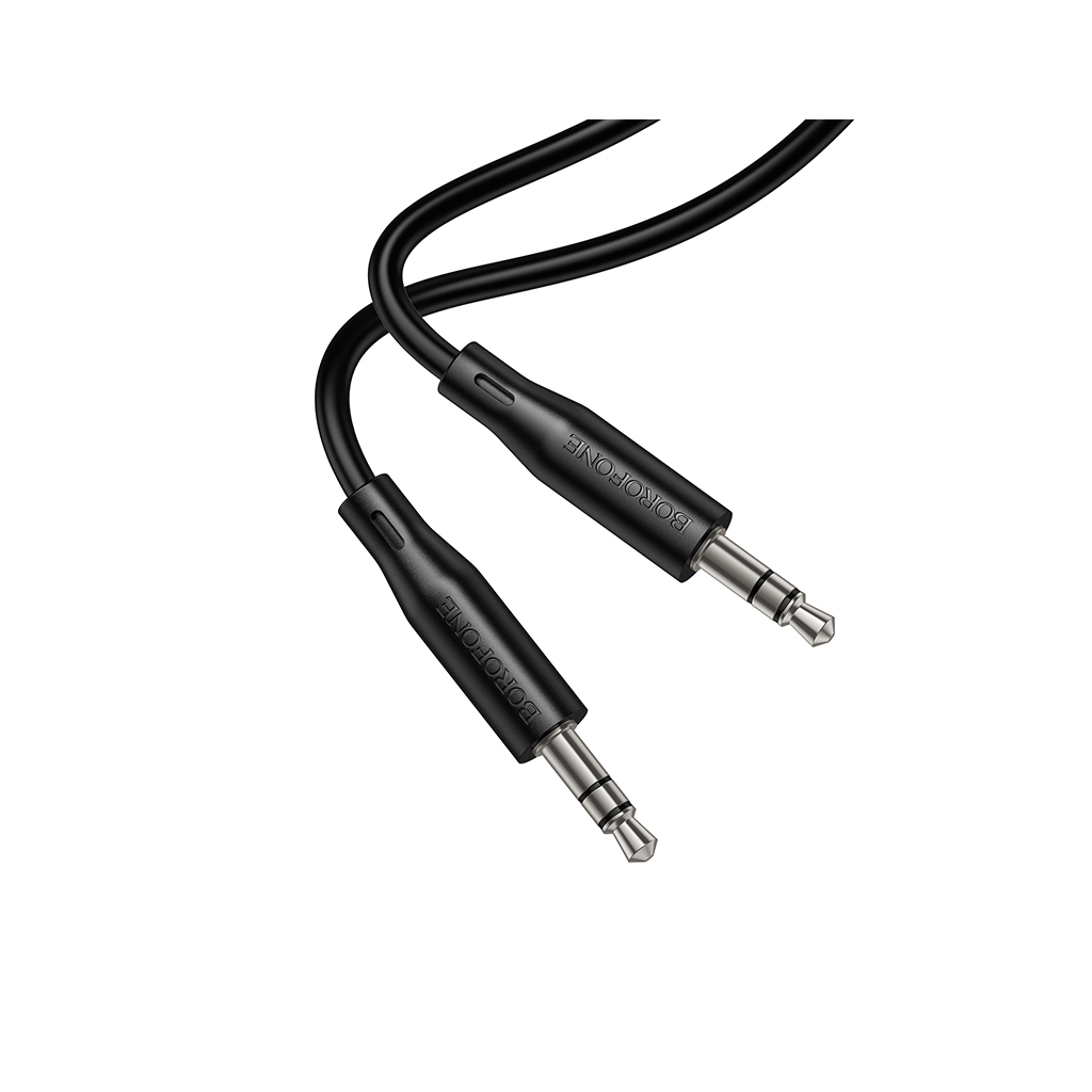 Кабель мультимедійний 3.5mm M to 3.5mm M 1.0m BL26 black BOROFONE (6941991122170) - picture 4