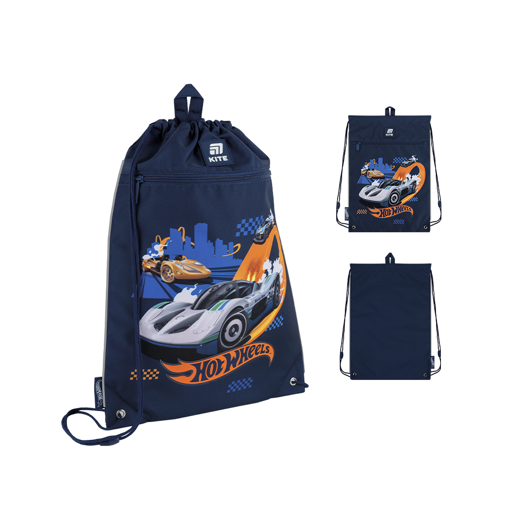 Сумка для взуття Kite 601M HW-3 Hot Wheels (HW25-601M-3) - зображення 1