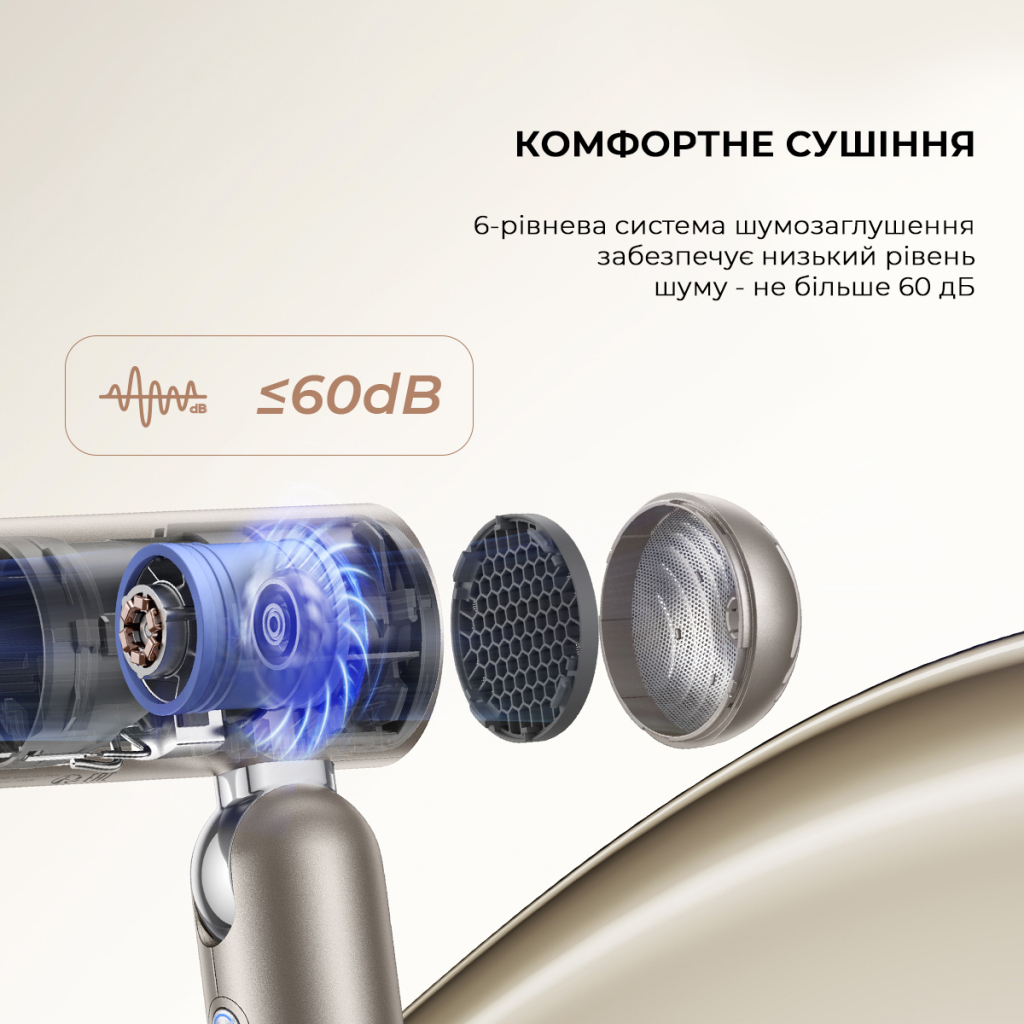 Фен Dreame Pocket Titanium (AHD51-TI) - изображение 7