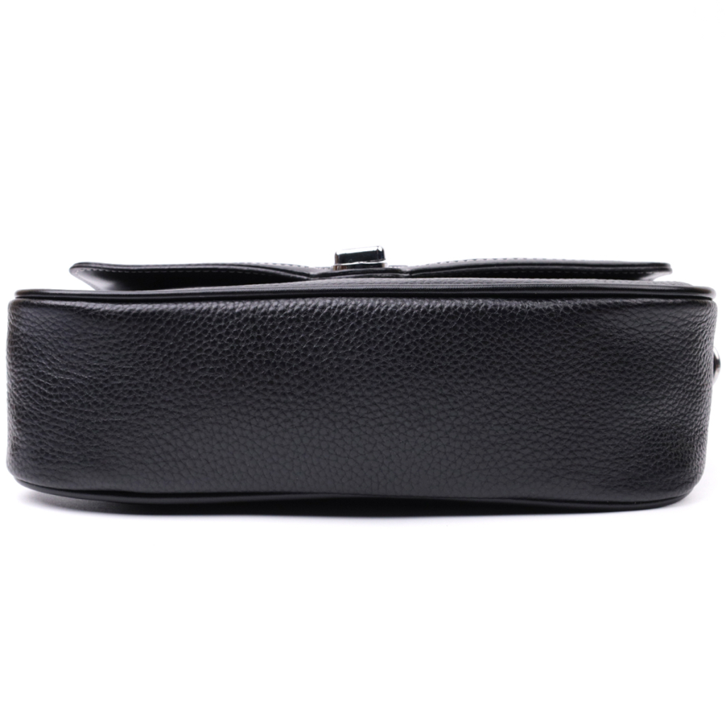 Сумка Vintage З натуральної шкіри Чорна (22624) - зображення 6