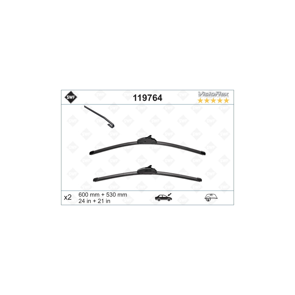Щітка склоочисника SWF 119764 - зображення 1
