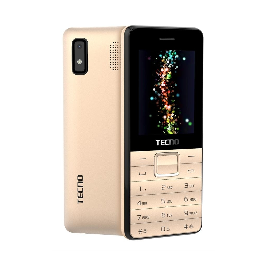 Мобільний телефон Tecno T372 TripleSIM Champagne Gold (4895180746840) - зображення 1