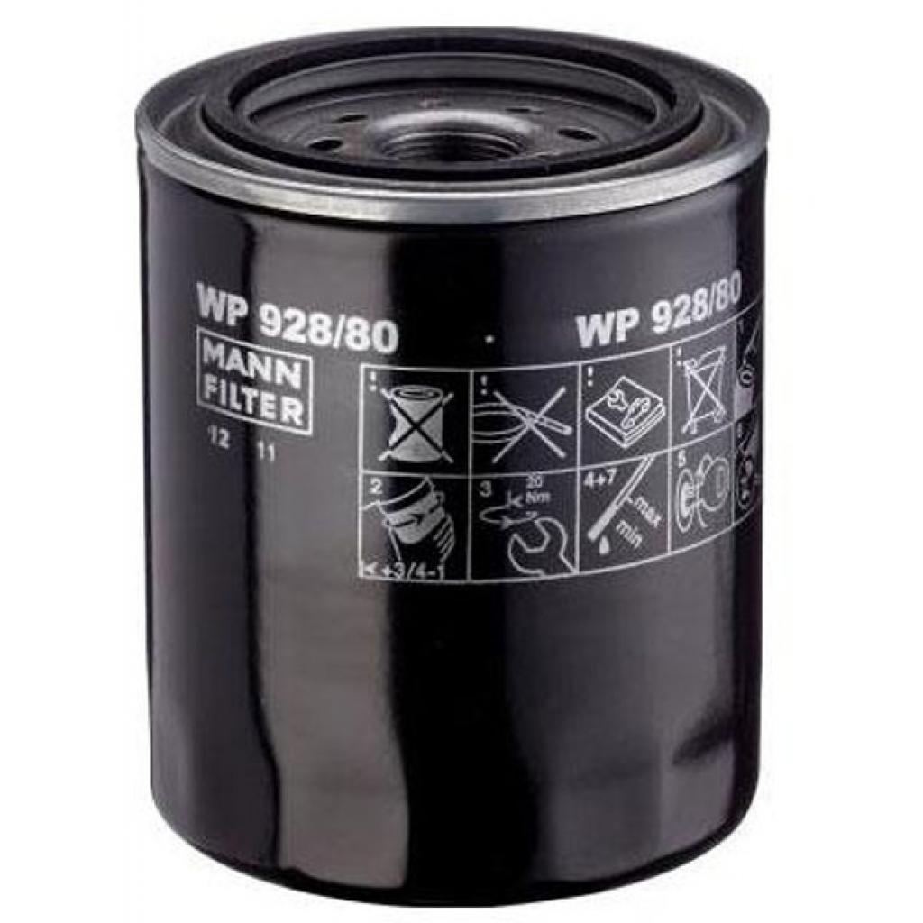 Фільтр масляний Mann (WP928/80) - зображення 1